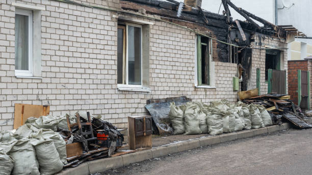 Professional Emergency Fire Cleanup technician working in Tampa, FL